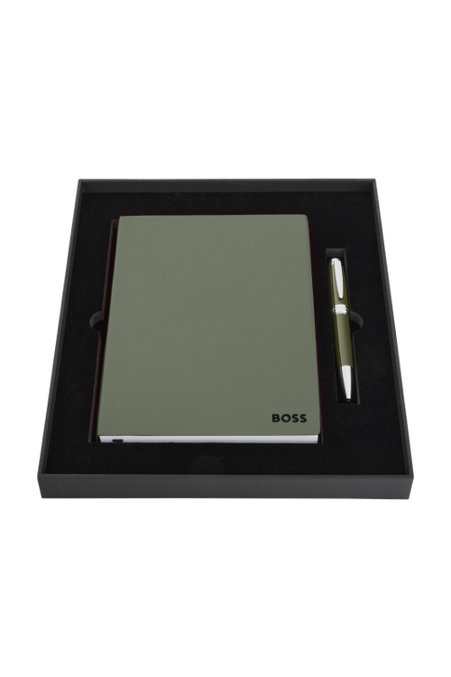 Set HUGO BOSS (ballpoint pen & note pad A5) - 2