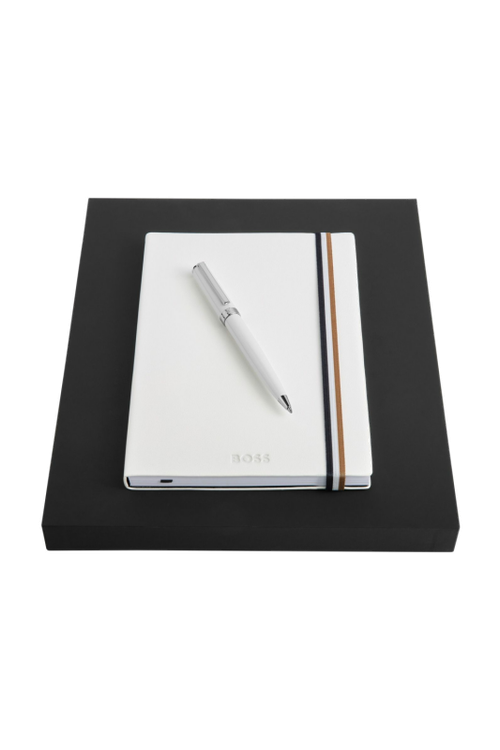 Set HUGO BOSS (ballpoint pen & note pad A5) - 1