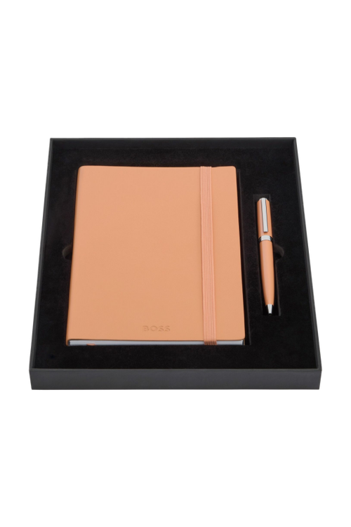 Set HUGO BOSS Light Orange (ballpoint pen & note pad A5) - 2