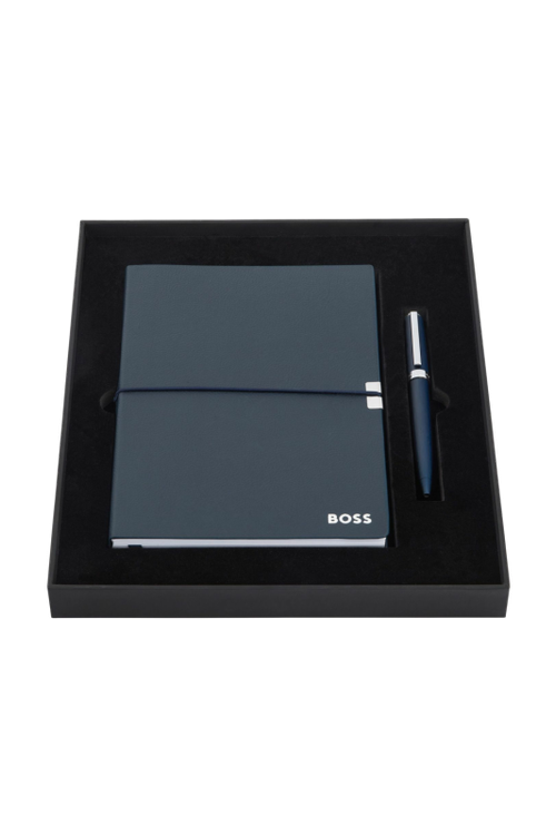 Set HUGO BOSS Navy (ballpoint pen & note pad A5) - 2