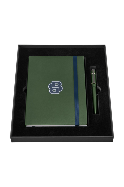 Set HUGO BOSS Forest Green (ballpoint pen & note pad A5) - 2