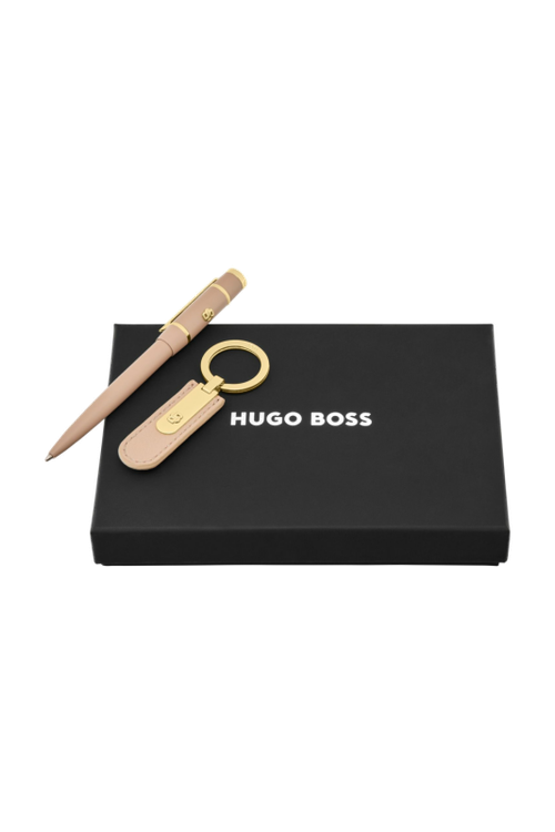 Set HUGO BOSS Nude (ballpoint pen & key ring) - 1
