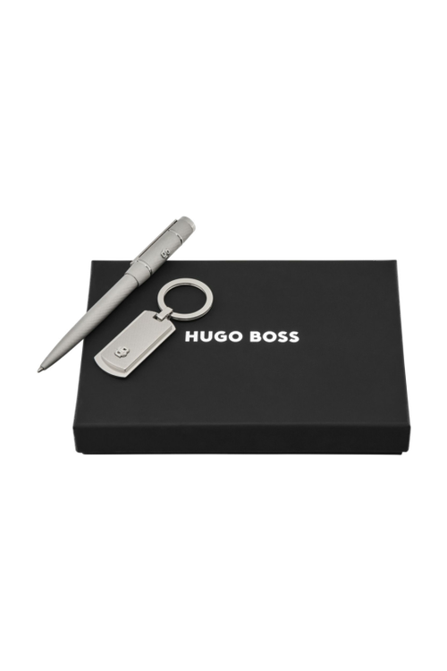 Set HUGO BOSS Chrome (ballpoint pen & key ring) - 1