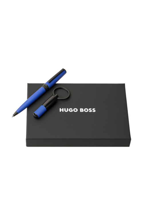 Set Gear Matrix Blue (ballpoint pen & key ring) - 1