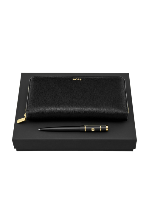 Set HUGO BOSS Black (ballpoint pen & travel purse) - 1
