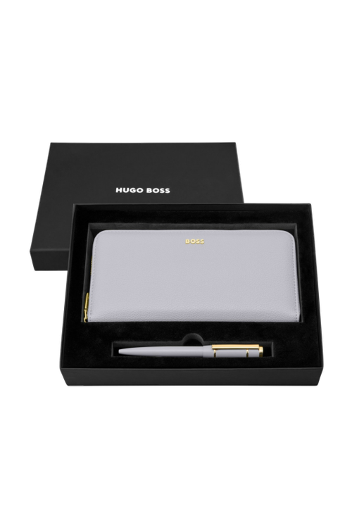 Set HUGO BOSS Lilac (ballpoint pen & travel purse) - 2