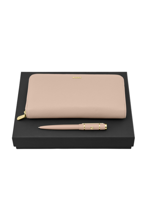 Set HUGO BOSS Nude (ballpoint pen & travel purse) - 1