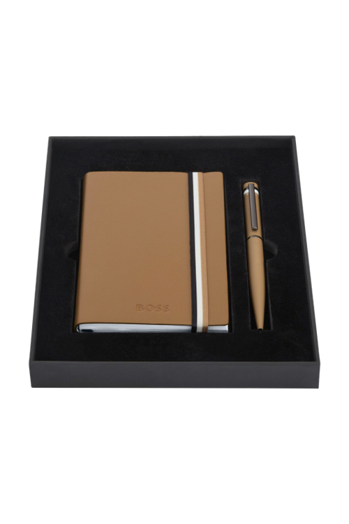 Set HUGO BOSS Camel (ballpoint pen & note pad A6) - 2