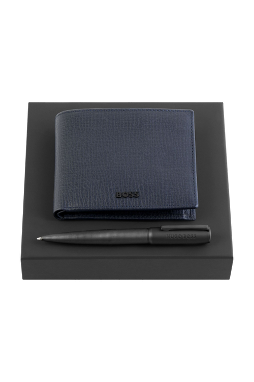 Set HUGO BOSS (ballpoint pen & money wallet) - 1