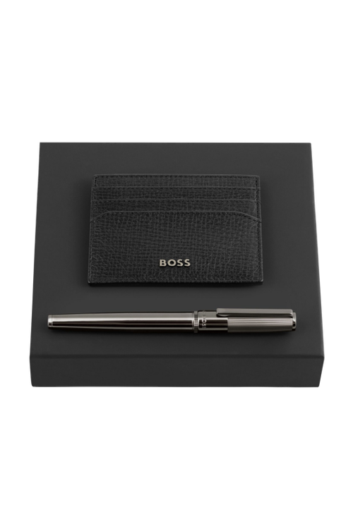 Set HUGO BOSS (rollerball pen & card holder) - 1