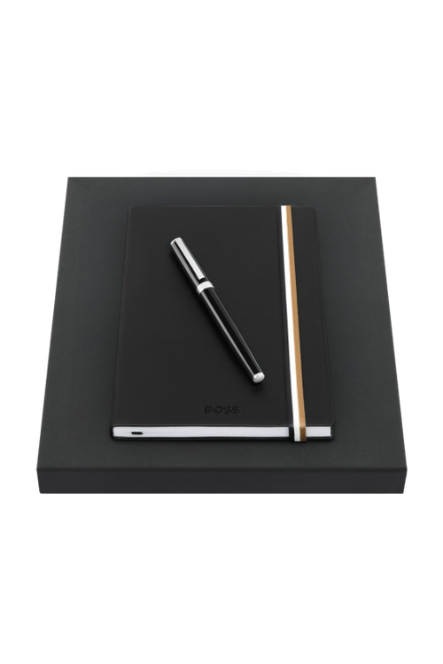 Set HUGO BOSS (fountain pen & note pad A5) - 1