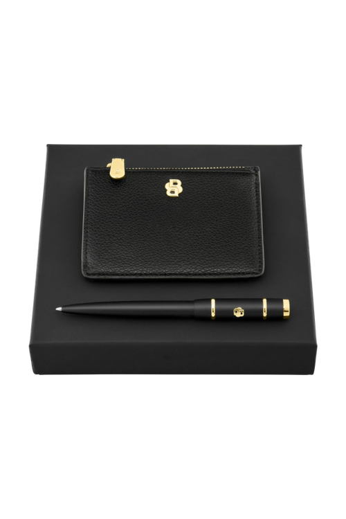 Set HUGO BOSS Black (ballpoint pen & card holder) - 1