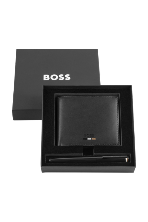 Set HUGO BOSS Black (rollerball pen & money wallet) - 2
