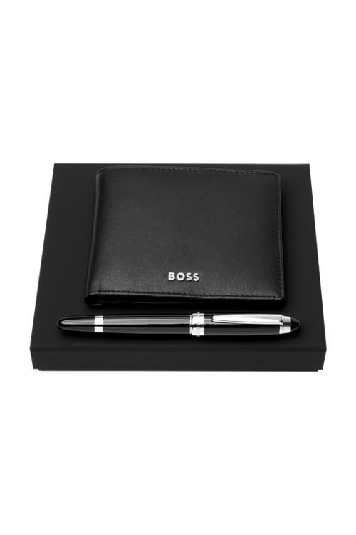 Set HUGO BOSS Black (rollerball pen & wallet) - 2