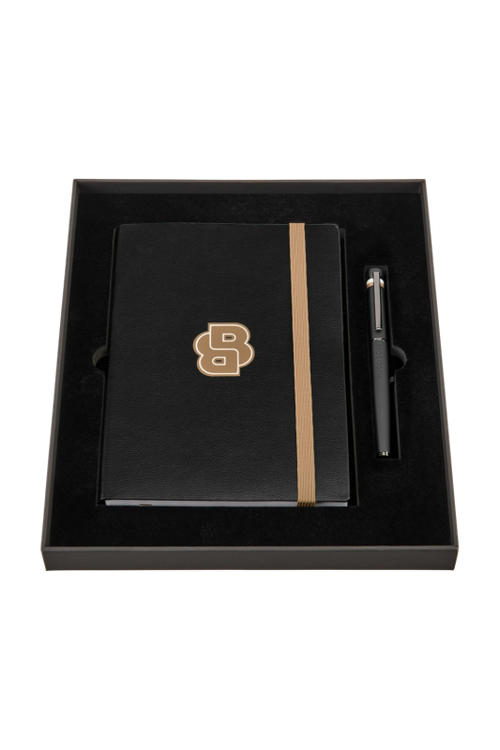 Set HUGO BOSS Black (rollerball pen & note pad A5) - 2