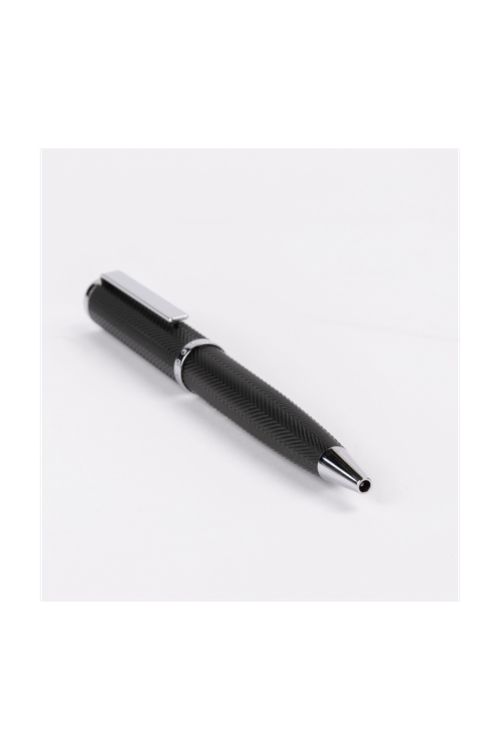 Ballpoint pen Formation Herringbone Chrome - 4