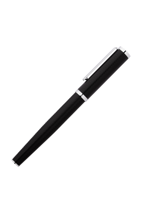 Rollerball pen Formation Herringbone Chrome - 9
