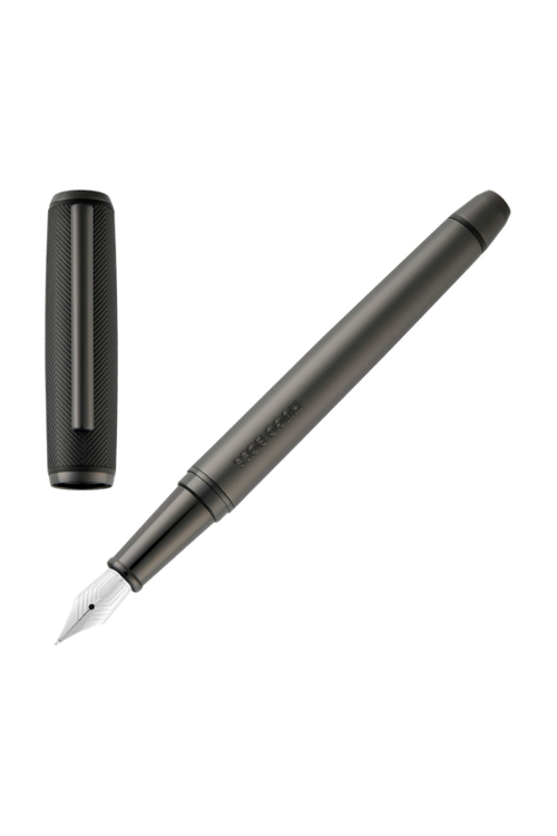Fountain pen Pace Black & Gun - 1