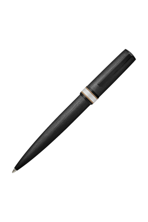 Ballpoint pen Arche Brushed Ring Black - 1