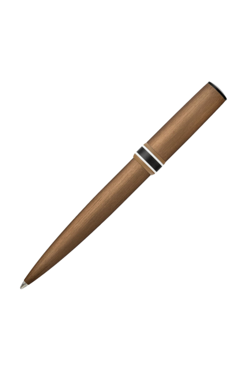 Ballpoint pen Arche Brushed Ring Camel - 4