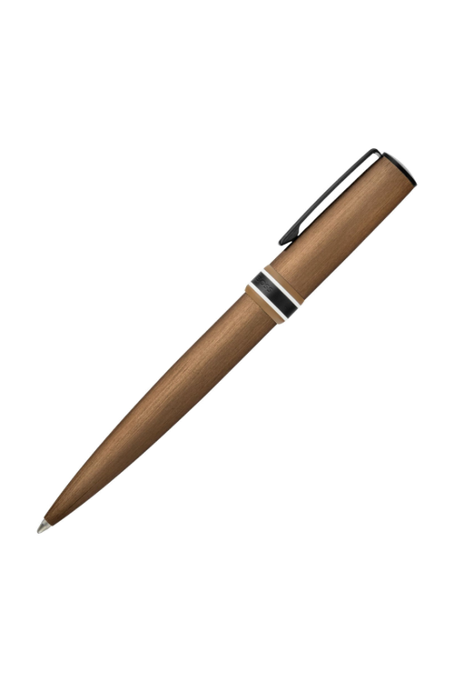 Ballpoint pen Arche Brushed Ring Camel - 2