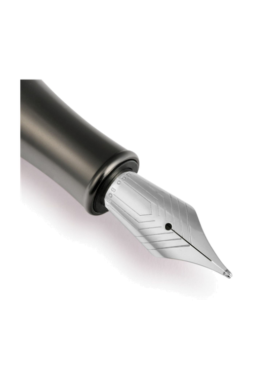 Fountain pen Frame Grid Black & Gun - 5