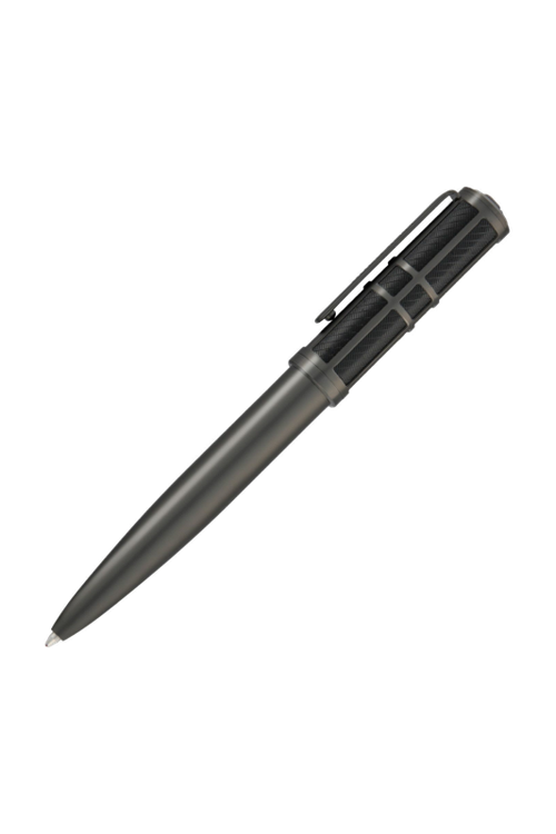 Ballpoint pen Frame Grid Black & Gun - 3