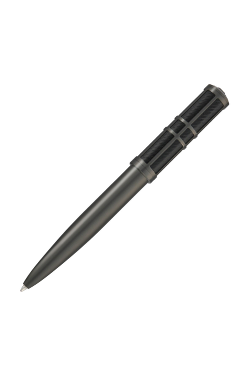 Ballpoint pen Frame Grid Black & Gun - 4