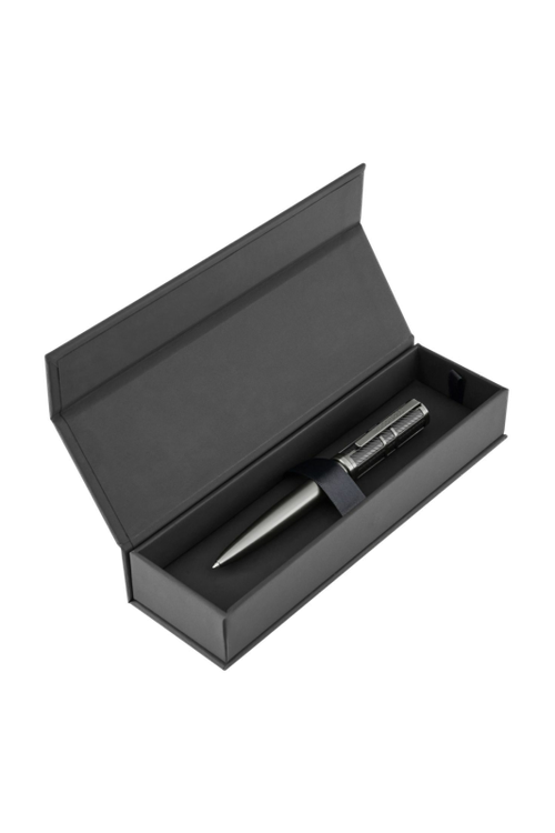 Ballpoint pen Frame Grid Black & Gun - 6