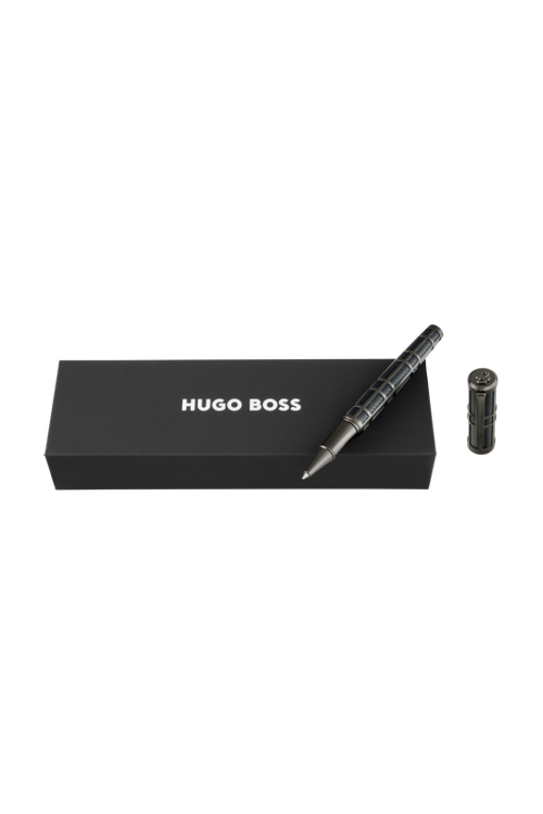 Rollerball pen Frame Grid Black & Gun - 7