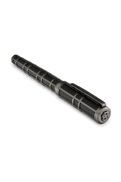 Rollerball pen Frame Grid Black & Gun - 4