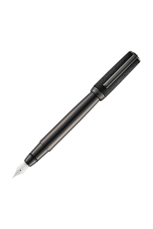 Fountain pen Double B Saffiano Black - 3