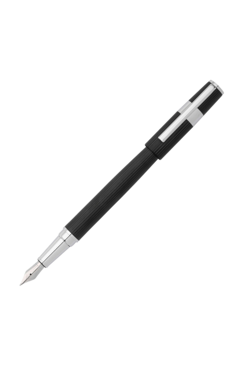 Fountain pen Gear Pinstripe Black / Chrome - 5