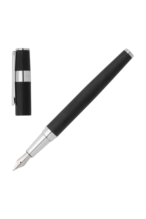 Fountain pen Gear Pinstripe Black / Chrome - 6