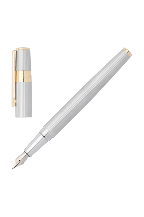 Fountain pen Gear Pinstripe Silver / Gold - 2