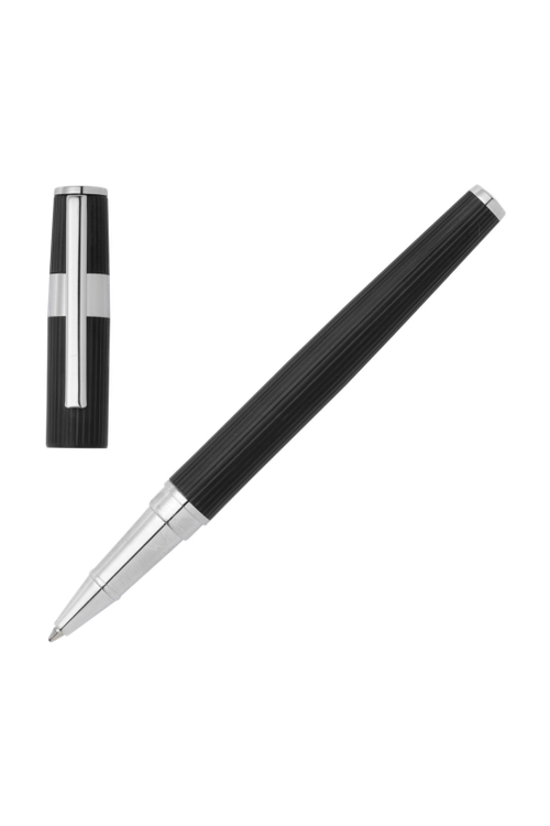 Rollerball pen Gear Pinstripe Black / Chrome - 1