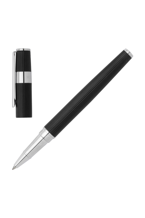 Rollerball pen Gear Pinstripe Black / Chrome - 6
