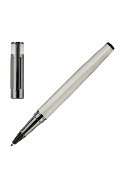 Rollerball pen Gear Ribs Chrome - 1