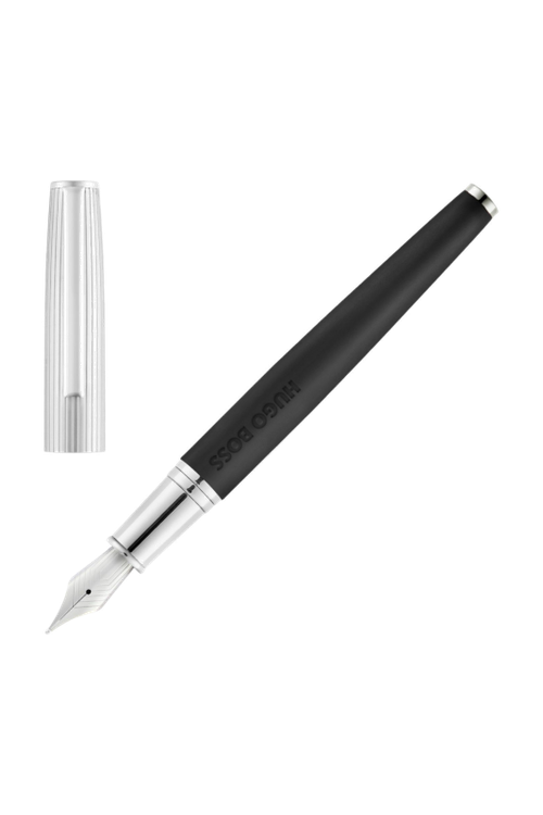 Fountain pen Illusion Arcade Black & Chrome - 1