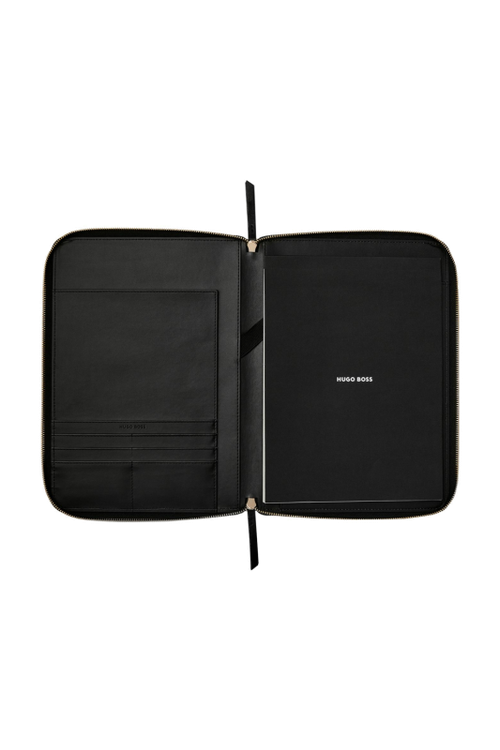 Conference folder zip A4 Triga Black - 3