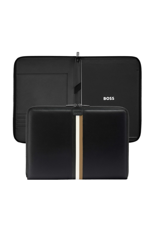 Conference folder zip A4 Iconic Black - 1