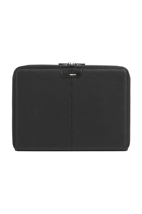 Conference folder zip A4 Emblematic Black - 2