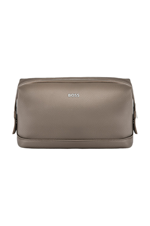 Toiletry Bag Classic Grained Taupe - 1