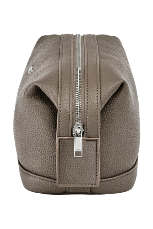 Toiletry Bag Classic Grained Taupe - 4