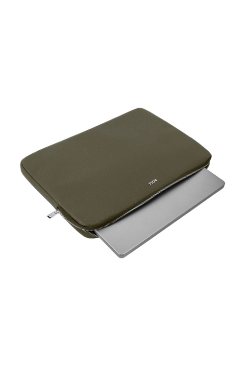 Custodia per laptop Classic Grained Khaki 15 - 5