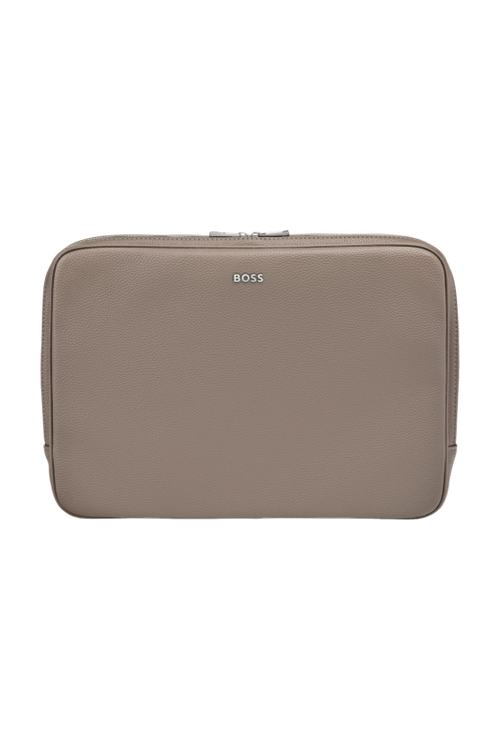 Laptop bag Classic Grained Taupe - 1