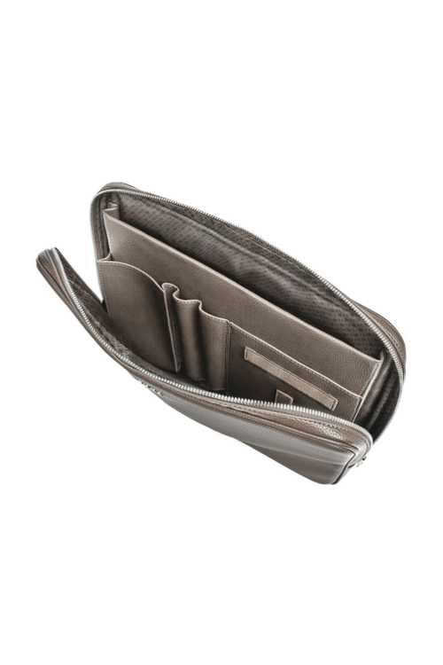 Laptop bag Classic Grained Taupe - 3