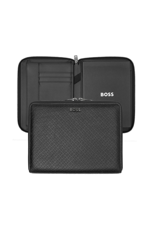 Conference folder A5 Monogram Zipped Black - 1