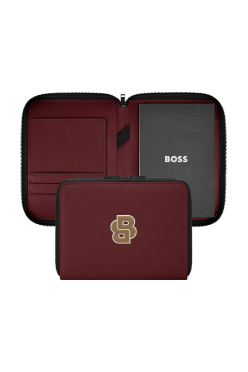 Conference folder A5 Varsity Burgundy - 1