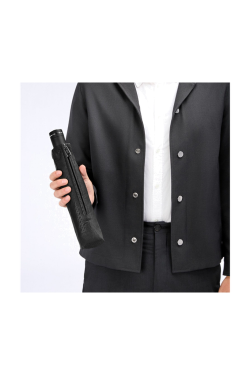 Pocket umbrella Double B Black & Gun - 6
